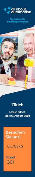 all about automation Zürich | 28.-29. August 2024 | Besuchen Sie unseren Stand G01!