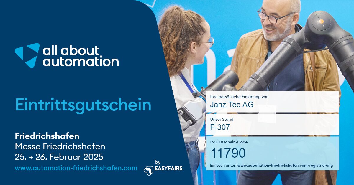 aaa Friedrichshafen | 25.-26. Februar 2025 | Besuchen Sie unseren Stand F-307!